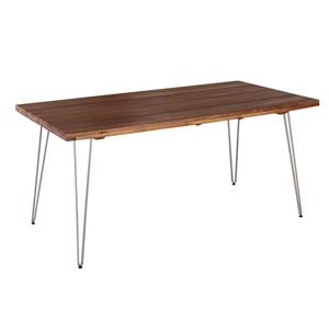 Hartman 240 x 100 x 76cm Teak Stain Marseille Dining Table