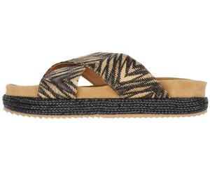 I Am B By Barracuda Women's Espadrille Slide - Khaki