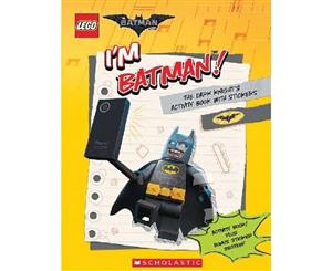 I'm Batman! The Dark Knight's Activity Book with Stickers  The LEGO Batman Movie