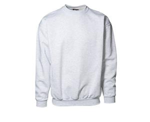 Id Unisex Classic Loose Fitting Round Neck Sweatshirt (Snow melange) - ID275