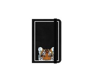 Inquisitive Creatures Tiger Notebook (Black) - GR1305