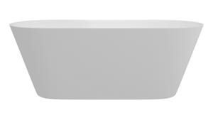 Inspire Slim Oval 1500mm Gloss Finish Freestanding Bath