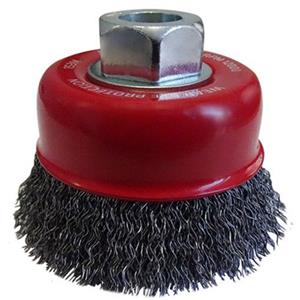 Josco 75mm Multi-Thread HD-Steel Crimped Wire Cup Brush