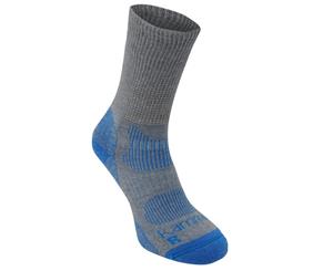 Karrimor Women Merino Fibre Lightweight Walking Socks Ladies - Grey/Blue