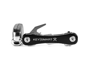 KeySmart Rugged with Belt ClipBottle Opener Aluminium - Black