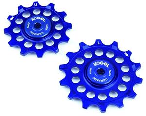 Kogel 12TNW 12-Tooth Narrow/Wide Ceramic Road Pulley Set (Shimano) Blue