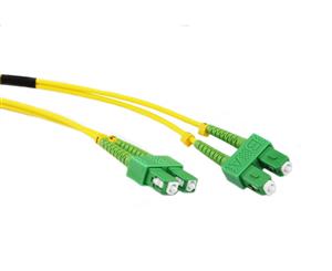 Konix 1M OS1 Singlemode SCA-SCA Fibre Optic Cable