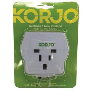 Korjo Adaptor Multi Reverse Worldwide To Australia