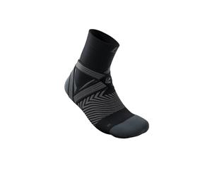 LP Support - Ankle Support Compression Socks (Short) - Black/Grey