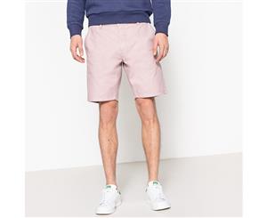 La Redoute Collections Mens Cotton Bermuda Shorts - Pink