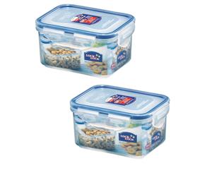 Lock & Lock 470ml Small Storage Containers Set of 2