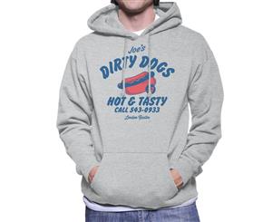 London Banter Joes Dirty Dogs Men's Hooded Sweatshirt - Heather Grey