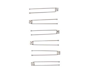 Lovisa Crystal Stud Hair Pins 6 Pack