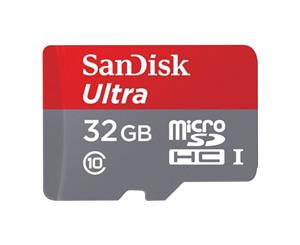 MSD32ULTRA Sandisk Micro Sdxc 32Gb Uhs-1 With Adaptor Ultra Series