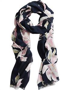 Magnolia Print Scarf