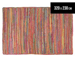 Maple & Elm 320x230cm Summer Braid Rug - Multi