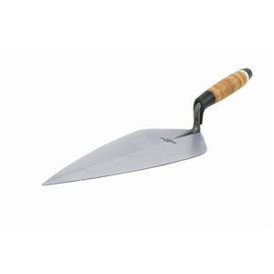 Marshalltown Marshall Trowel Brick Wide London 305mm Leather Handle