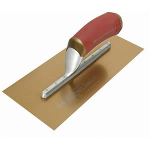 Marshalltown Marshall TrowelFinish. Perma. Duraflex Gold Ss 330X127mm D/Soft Handl