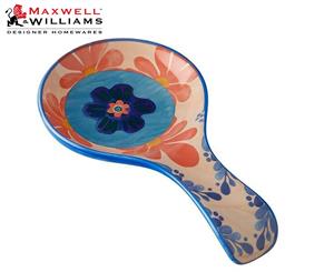 Maxwell & Williams Majolica Spoon Rest - Peach