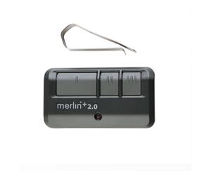 Merlin E943M Security+ 2.0 Three Button Garage Door Remote Control Visor