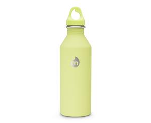 Mizu M8 Soft Touch Hydration Bottle 27oz (800ml) with Loop Cap - Lime - Lime