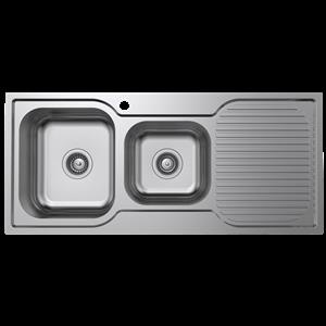 Mondella 1080mm Stainless Steel Cadenza 1 3/4 Left Hand Sink With Drainer