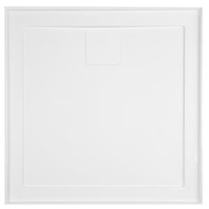 Mondella 820 x 820mm White Rococo Square Shower Base