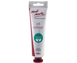 Mont Marte Oil Paint 100ml Tube - Turquoise