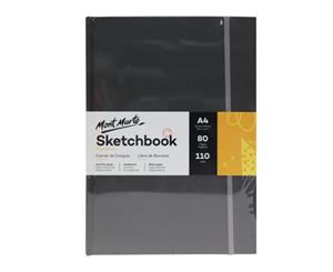 Mont Marte Signature Sketch Book - Hardbound A4 110gsm 80 Sheet