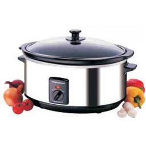 Morphy Richards - 48715 - 6.5 Litre Polished Stainless Steel Slow Cooker