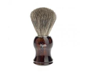 Muhle Hjm Nom Shaving Brush Pure Badger Plastic Tortoiseshell