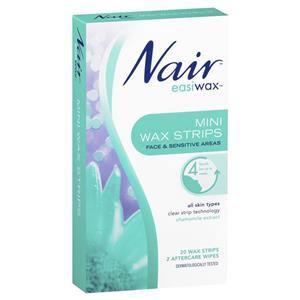 Nair Mini Wax Strips 20