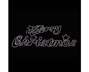 Neon Flex Sign - Merry Christmas - Outdoor Silhouette - Multicolour LED