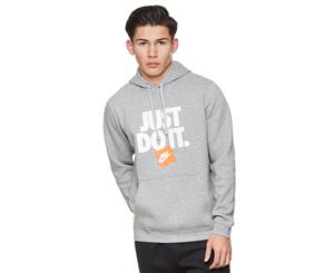 Nike Men's Just Do It Hoodie - Grey