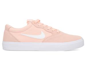 Nike Men's SB Chron Solarsoft Shoe - Washed Coral/White