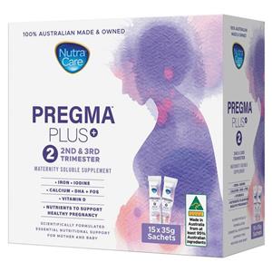 NutraCare Pregma Plus Pregnancy Formula Stage 2 15x35g Sachets