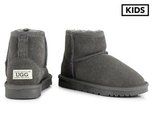 OZWEAR Connection Kids' Classic Mini Boots - Charcoal