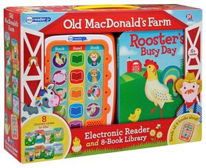 Old MacDonald's Farm Me Reader Jr Electronic Reader & 8-Book Library