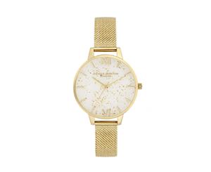 Olivia Burton Ladies' Celestial Demi Dial With Boucle Mesh Watch OB16GD15