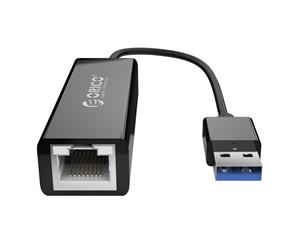 Orico UTJ-U3 USB 3.0 Gigabit Ethernet Network Adapter Mini Design Black - UTJ-U3-BK