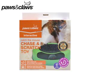 Paws & Claws Catch The Mouse Chase & Scratch Toy