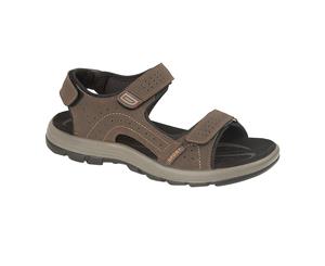 Pdq Mens Superlight 3 Touch Fastening Sports Sandals (Brown) - DF1769