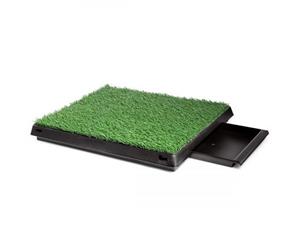 Pet Dog Toilet Potty Tray Training Grass Mat - Large Size