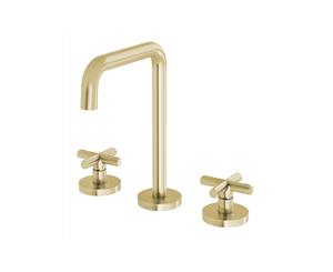 Phoenix Vivid Slimline Plus Basin Set Brushed Gold 119-1000-12