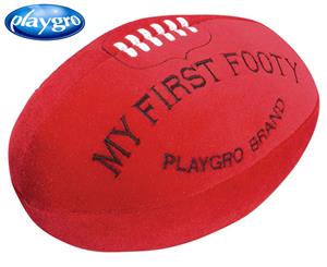 Playgro My First Baby Footy Football - Red