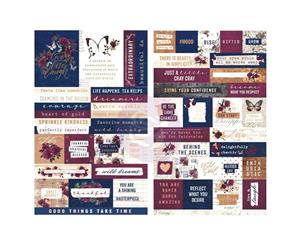 Prima Marketing - Darcelle Stickers 55 pack Quotes and Words