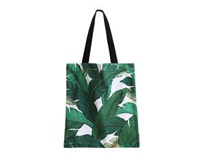 Printed leaves Canvas Women's Tote Bag