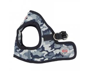 Puppia Bobby Vest Harness Navy Camo