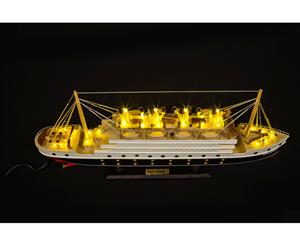 RMS Titanic Model 60cm with lights