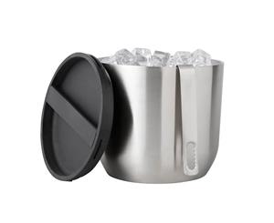 Rabbit Twist To Lock Double Wall Insulated Stainless Steel Ice Bucket w Lid SL